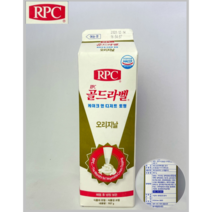 [RPC] 냉동 생크림 골드라벨(식물성 생크림) 907g 5-12EA(냉동)_치즈왕자, 6팩