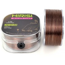 초강력 낚싯줄 일본 모노필라멘트 나일론 잉어 350m, 15파운드 - 5.8kg, [01] Brown
