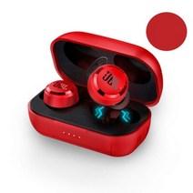 JBL T280 TWS 무선 블루투스 이어폰 조정 280 스포츠 헤드폰 방수 헤드셋 충전 케이스, red