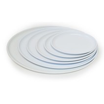 현앤홈 화분물받침 보급형 타원형 물받이 1호, 화이트