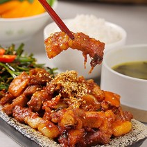 구스통 고추장삼겹살 양념삼겹살볶음 1인 개별 소포장, 350g, 1팩