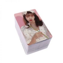블랙핑크 포토카드 포카 굿즈 리사 시리즈 쓰리 지갑 100장, 카드홀더+카드책자(기본120카드