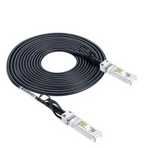 10Gtek SFP DAC Twinax 케이블 패시브 시스코 SFPH10GBCU5M Ubiquiti UniFi Fortinet 등과 호환 5m(16.4피트), 5m, X1