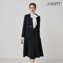 (정품)(지고트) 턱 칼라 플레어 원피스 JM2A0OP60