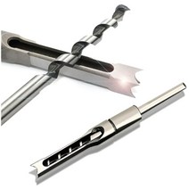 각끌날 각끌기 드릴비트 각끌비트 목공 사각홈 사각형 사각구멍 홈파기 12.7MM 낱개, 1개