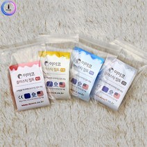 f17 이야코 칼라 플라스틱 점토 60g(5가지칼라택1), ◀트레이드몰검정