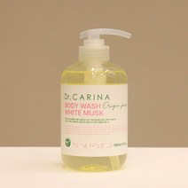 닥터카리나 비건 바디워시 바디클렌져 샤워젤 바디샤워 바디샴푸 화이트머스크 알로에베라, 500ml, 1개