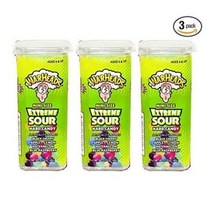Warheads Extreme Sour Hard Candy Mini Size 워헤드 익스트림 싸워 하드 캔디 미니 사이즈 49g 3팩