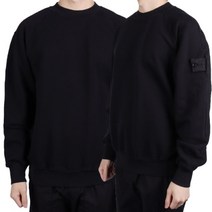 스톤 아일랜드 [명품]스톤아일랜드 23SS 남성 블랙 와펜 패치 쉐도우 맨투맨..