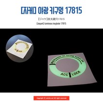 올드카 키홀 구멍 야간식별 야광스티커 오토바이크
