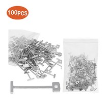 100/50pcs 교체 용 스틸 바늘 타일 레벨링 로케이터 웨지 스페이서 포지셔닝 바닥재 Carrelage, 50개