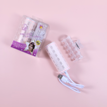 충전식 헤어롤 구르프 앞머리 볼륨, USB 충전식, 1개