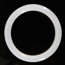 VMQ O링 실리콘 고무링, 하얀, 외경 8mm(18개), CS 1mm
