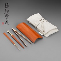 다기 자리에 모인다 류도 동안 천연 죽제 다도 사군자 용품 티 감당함 까기 차칙 순 핸드메이드 부품 503796834, 탄화자금