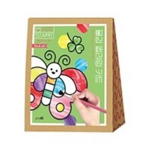 밀크북 아트스타트 물감 컬러링 키트, 도서