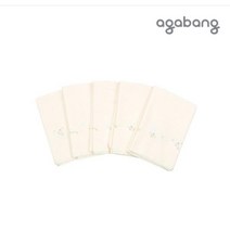 [아가방] 새싹오가닉기저귀5P 01P085001_부천점, 색상:크림 / 사이즈:FREE(90*90)