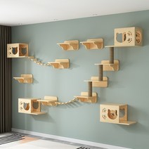 캣워커 투명해먹 고양이타워 diy 캣선반 놀이터 계단, 수직 고양이 긁는 포스트