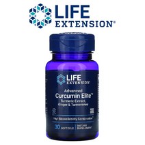 라이프익스텐션 커큐민 터머릭 강황 생강 뿌리 추출물 진저롤 30정