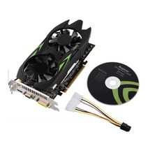 그래픽 카드 GTS450 1G 128BIT DDR5 비디오 PCI EXPRESS 2.0 데스크탑 카드용 컴퓨터 게임, Black