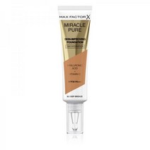 맥스팩터 미라클 퓨어 스킨 롱래스팅 파운데이션 SPF 30, Shade 82 Deep Bronze 30 ml