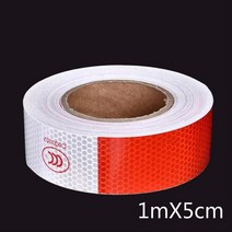 양면반사슬로건 차량용 반사 스티커 안전 마크 스트립 경고 테이프 외부 보호, [13] 1mX5cm - 1pcs