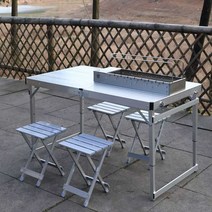 자동 양꼬치 기계 바베큐 구이 그릴 회전 캠핑 가정용, 스텐 본품+스텐 꼬챙이(5+3)+대나무꼬챙이