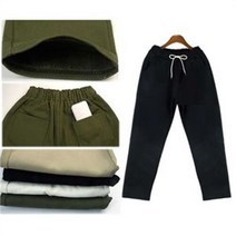 셀러허브 여성패션 [오노마] ONM 예쁜 여자 배기 바기 허리 밴드 여성 검정 팬츠 코디