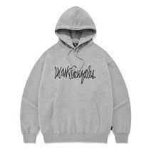 국내매장 정품 와릿이즌 WHATITISNT SIGN LOGO HOOD GRAY