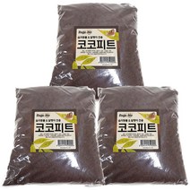 Bugs&me 코코피트 달팽이흙 2리터 x 3봉 세트, 1세트