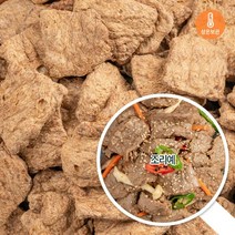 베지푸드 [단백류] [상온] 콩단백 슬라이스 단백 400g/1kg, 400g, 1개