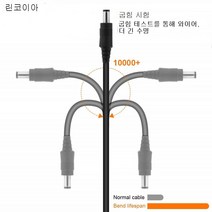 DC 연장 케이블 1M 5.5mm x 여성 플러그 12V 전원 어댑터 코드 홈 CCTV 카메라 LED 스트립 DVR, 02 2M