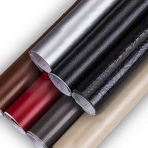 차량용 인테리어 시트지 데칼 튜닝 DIY 스티커 필름 컬러 가죽무늬 내장재 랩핑, 엠보블랙