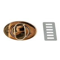 팻타원 뱅뱅이 장식 37MM - 골드, 단품