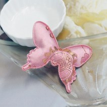 명절 나비 초음파장식 (10개 묶음), 연핑크, 10개