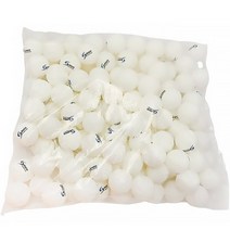 온메이커 연습용 ABS탁구공 40mm 100p, 화이트, 1개