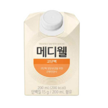 메디웰 고단백 영양식, 200ml, 12개