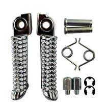 자전거페달 MTB자전거페달 자전거페달경량 AHL 오토바이 부품 발 페그 페달 야마하 YZFR1 1998-2012 R1 R6, 한개옵션0