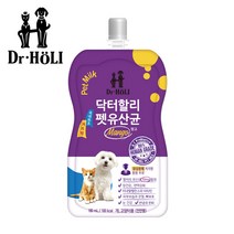 닥터할리 펫밀크 200ml - 유산균 망고맛(전 연령) 10개입