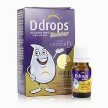 디드롭스 부스터 비타민 D3 600IU 100드롭 리퀴드, 2.8ml, 1개