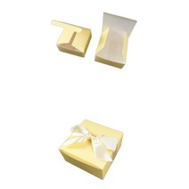 리본 미니 박스 구디백 포장 단상자 크리스마스 답례 떡 싸바리 상자 마카롱 디저트 비누 작은 선물 쿠키 초콜릿 답례품 선물용 종이 케이스