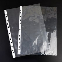 회사 서류파일 대용량속지 정전기방지 비닐화일 화일철 클리어화일내지 화일속지, 투명