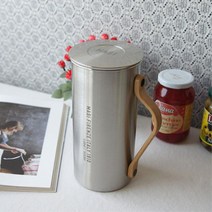 음식점 서빙물병 스텐 저그 냉장고 물병 보리차 업소용 육수보관 서빙용 레스토랑 가정용 주방용품 식당
