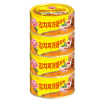 오뚜기 김치찌개용 참치, 135g, 4개