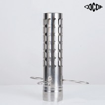 코코프 캠핑 화목난로 연통 불멍 스테인레스 스텐 부속 휴대용파이프 부속품 장작, 불티방지연통