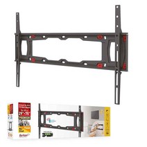 Barkan TV 벽 마운트 73.7~190.5cm(29~75인치) 고정 건식 벽체 스터드 없음 드릴 없음 플랫 / 곡선형 스크린 브래킷 최대 43.1kg(95파운드)까지