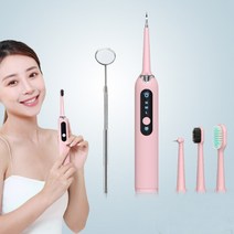 임플란트 치간칫솔 치아 교정 전동 치실 칫솔, 핑크