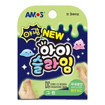 아모스 아이슬라임 액체괴물 야광 70g, 옐로우