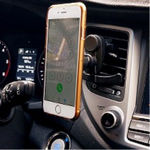 송풍구 자석 핸드폰 거치대 베라크루즈 k7 티볼리 스타렉스 컨트리맨 봉고3 KA4 더뉴그랜저 포터 BMW 올뉴말리부 마티즈 제네시스 그렌져XG, 에어컨송풍구용, 1개