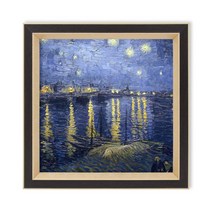 미프리아트 BEST 보석십자수 전용액자, AT-70 월넛 30cmx30cm