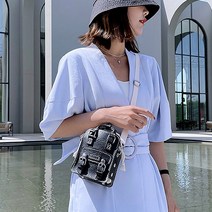 DIY 손바느질 가죽가방 미니백 블랙 가방키트 DIY가방만들기